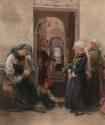 Peasants of Upper Franconia Waiting for Confession