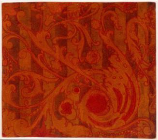 An Arabesque Textile Design, for Sefton Fabrics, Belfast