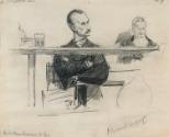Major Le Caron Seated Listening