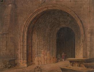 The South Porch of Malmesbury Abbey, Wiltshire