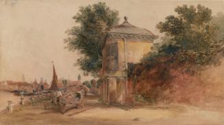The River Thames at Mortlake, London