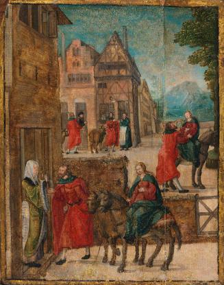 Joseph and Mary Refused Admittance to the Inn