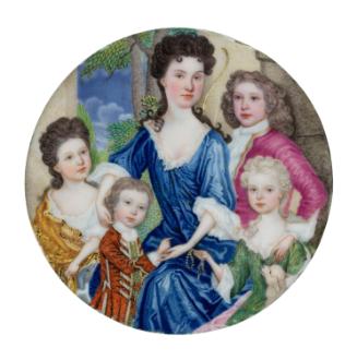 Portrait of a Mother with Four Children; Susannah and the Elders on verso