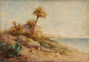 Mediterranean Coast Scene