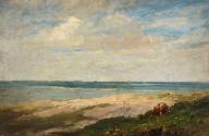 Sandy Coast with Cattle