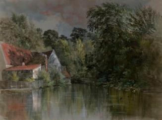 The River Wey at Godalming, Surrey