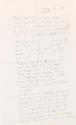 Letter from William Orpen to Mrs St George Page 1
