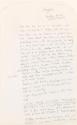 Letter from William Orpen to Mrs St George