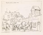 'View in the yard from the claims desk'