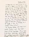 Letter from William Orpen to Mrs St George
