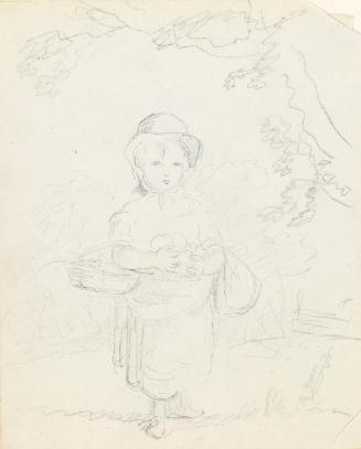 Child with Fruits