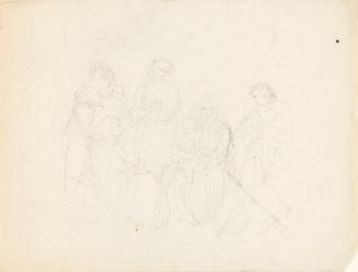 Outdoor Scene with Family