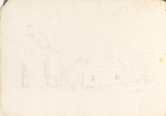 Yard and Cottage beside House