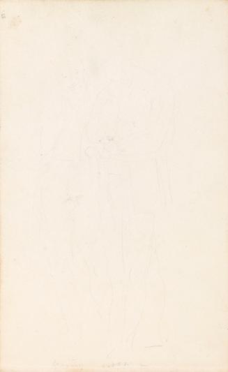 Faint Sketch of Two Men