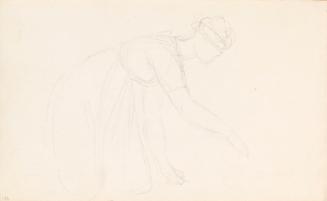 Sketch of a Young Girl