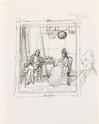 Sketch of the 'The Artist's Parents'