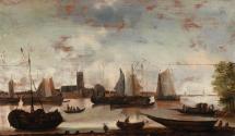 Shipping in Inland Waters (View of ?Dordrecht)