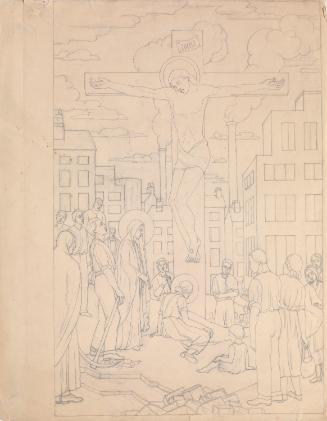 The Crucifixion, (squared for transfer)