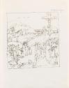Sketch of William Orpen's, 'The Western Wedding'