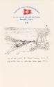 Illustrated letter from William Orpen to Mrs St George with a sketch of a steam train