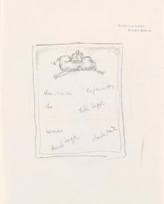 Plan for a group portrait