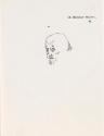 Sketch of Doctor E.J. Dillon, head only