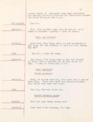 The Adjutant, A Study of Toil: Page 13