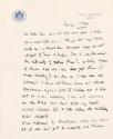 Letter from William Orpen to Mrs St George