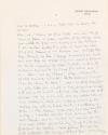 Letter from William Orpen to Mrs St George: Page 2