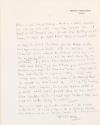 Letter from William Orpen to Mrs St George: Page 3