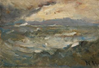 Storm Cloud over the Sea