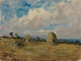 Haystacks, a Summer Day