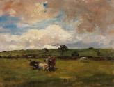 Pastures, a Cloudy Day