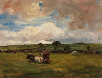 Pastures, a Cloudy Day