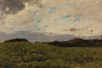 A Landscape with a Distant Mountain