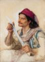 An Albanian with a Knife