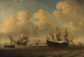 Dutch Men-of-War at Sea