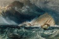 A Ship against the Mewstone, at the Entrance to Plymouth Sound