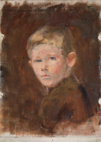Portrait of a small Boy with Jug Ears