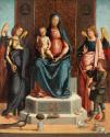 The Virgin and Child Enthroned