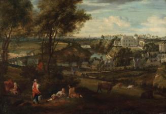 A View of Leixlip Castle