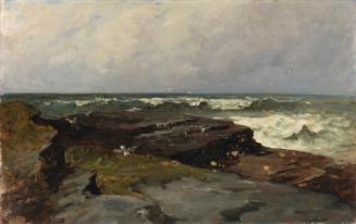 View of Kilkee, with the Atlantic