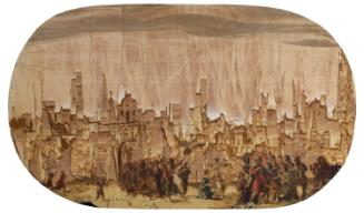 A Crowd at City Gates