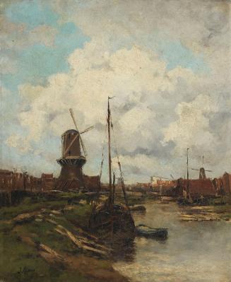 A Windmill by Water