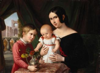 A Lady with Two Children