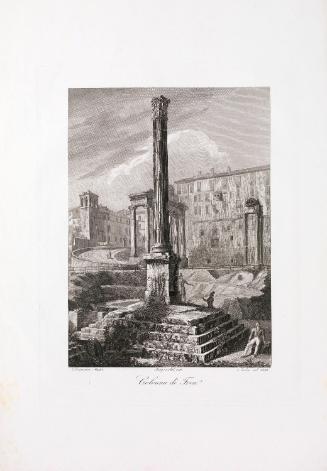 The Column of Phocas in the Roman Forum, Rome