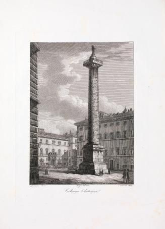 Marcus Aurelius's Column on the Piazza Colonna, Rome