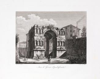 The Arch of Janus below the Palatine Hill, Rome