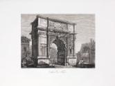 The Arch of Titus in the Roman Forum, Rome