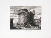The Tomb of Cecilia Metella on the Appian Way, near Rome
